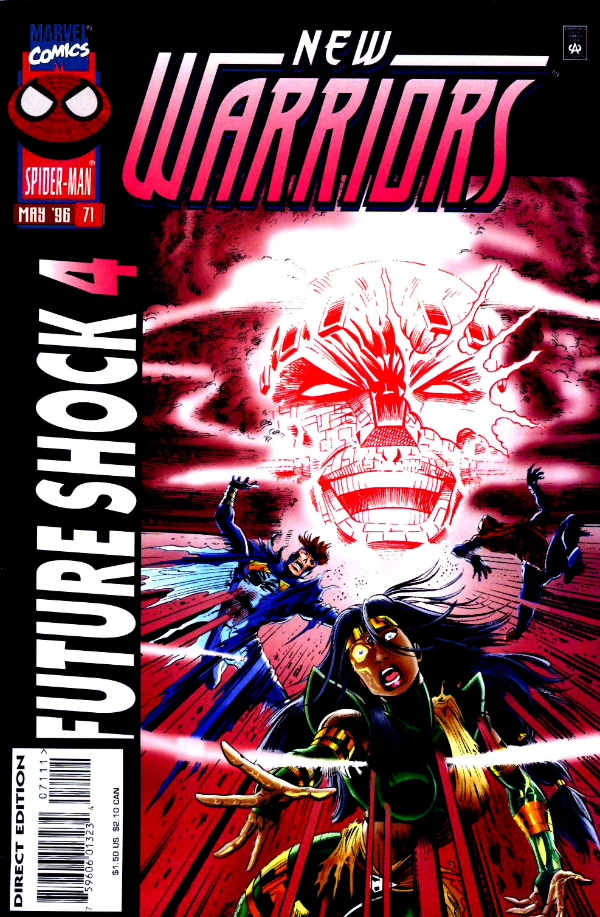 The New Warriors #71 cover