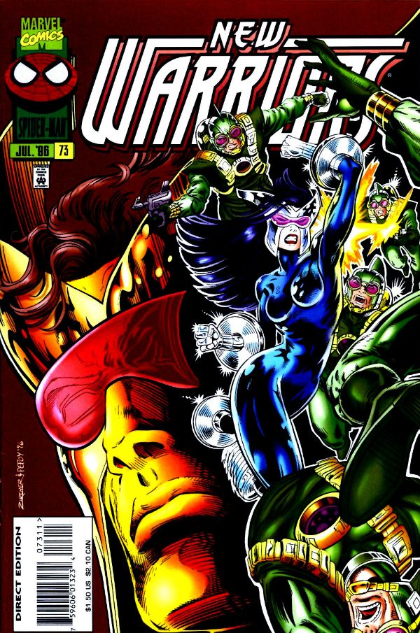The New Warriors #73 cover