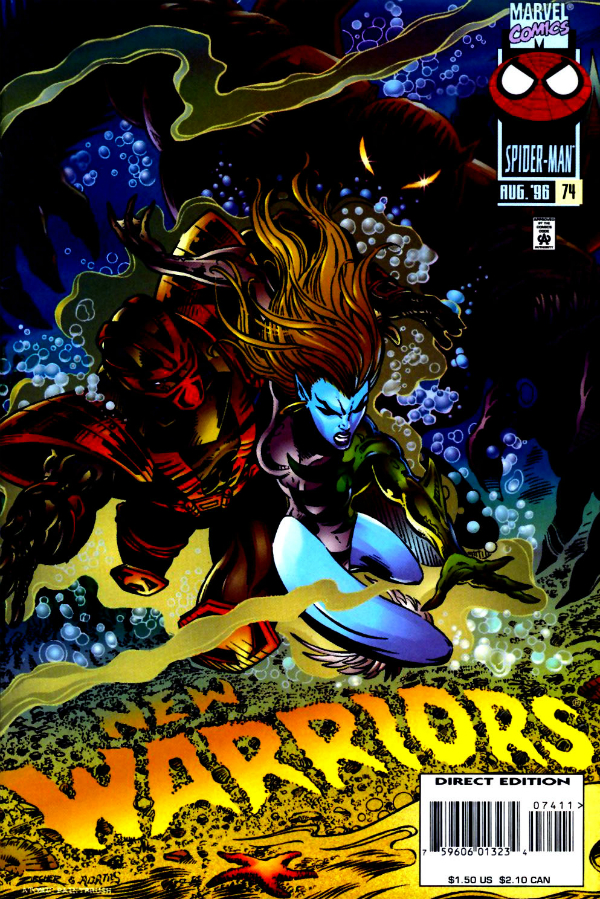 The New Warriors #74 cover