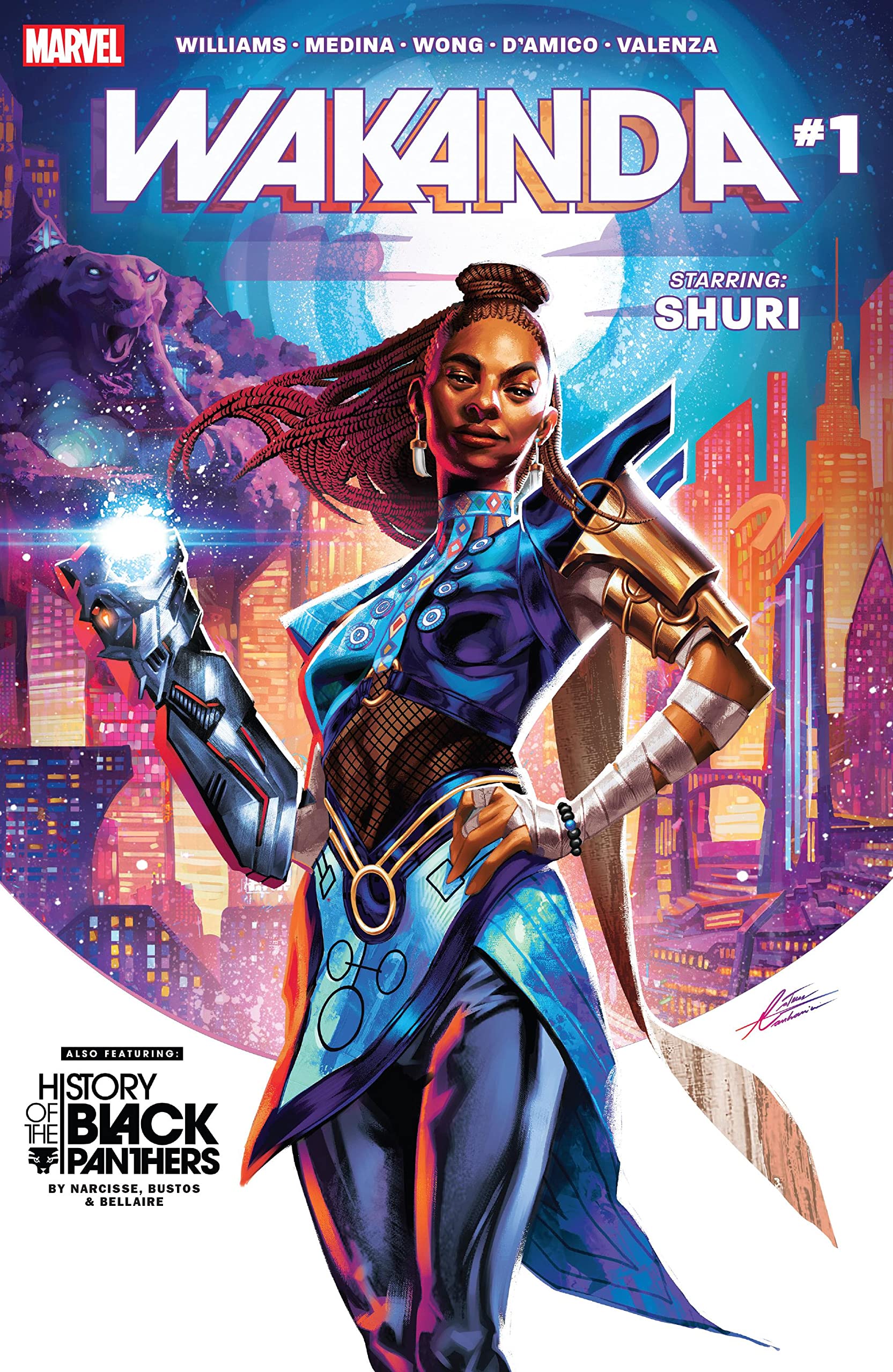 Wakanda #1 cover