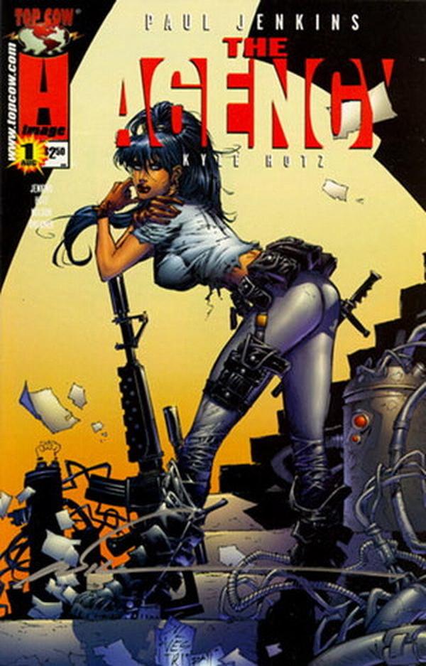 The Agency #1 cover