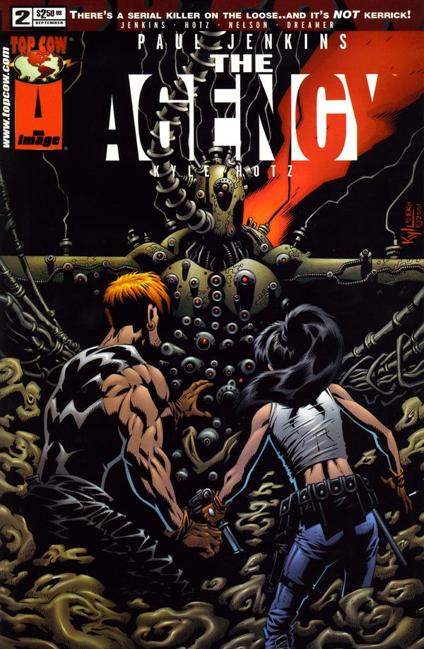 The Agency #2 cover
