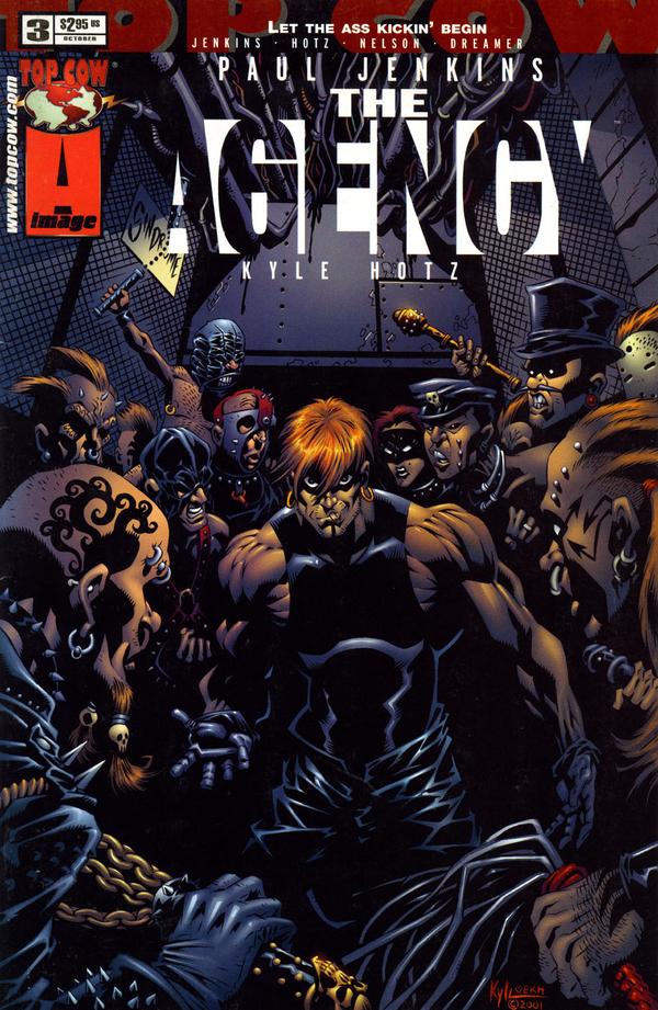 The Agency #3 cover