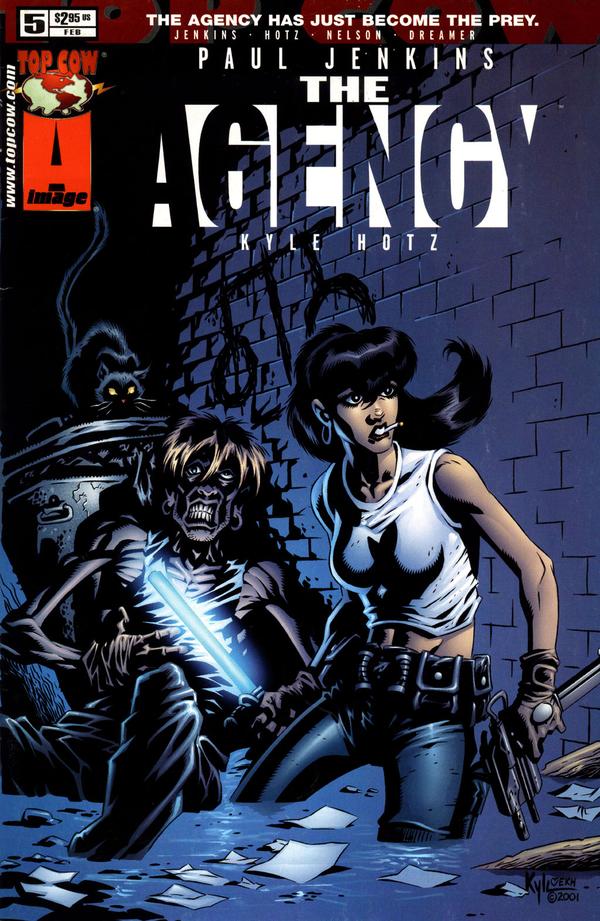 The Agency #5 cover