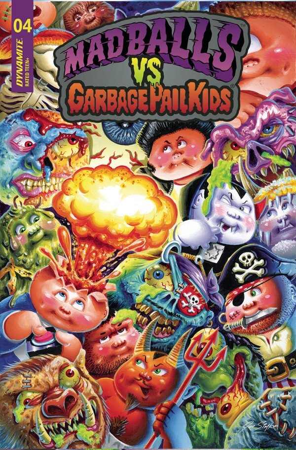 Madballs vs Garbage Pail Kids #4 cover