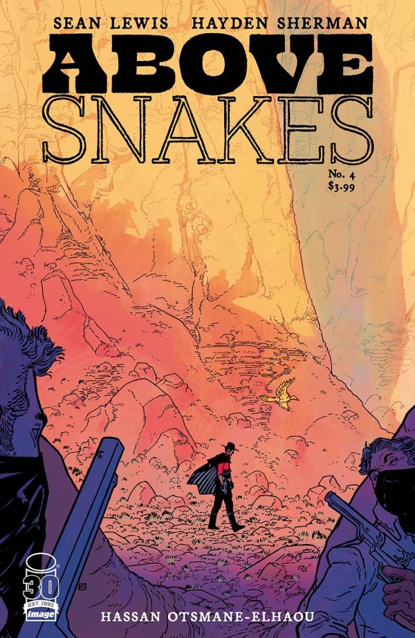 Above Snakes #4 cover