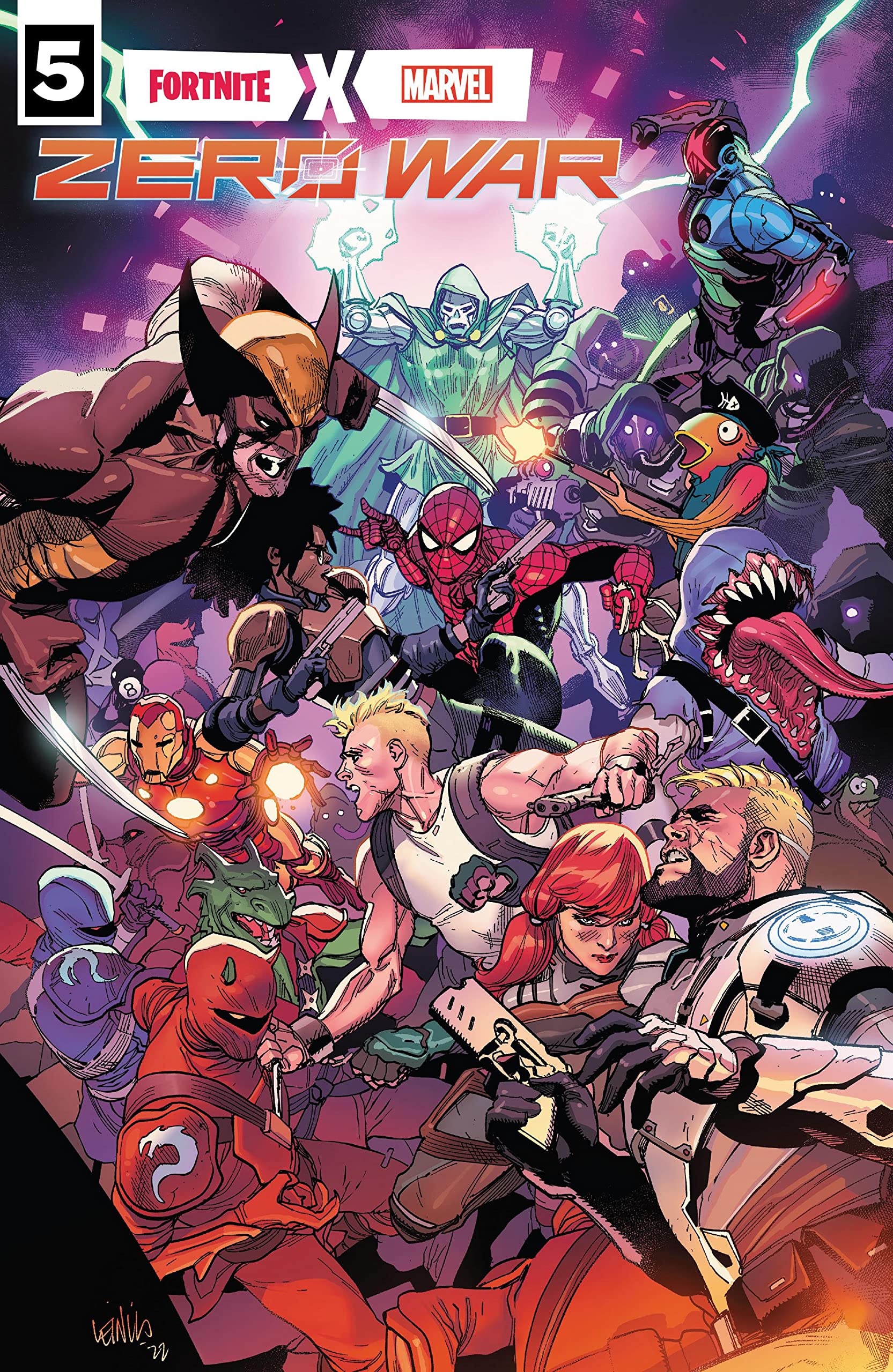 Fortnite X Marvel: Zero War #5 cover