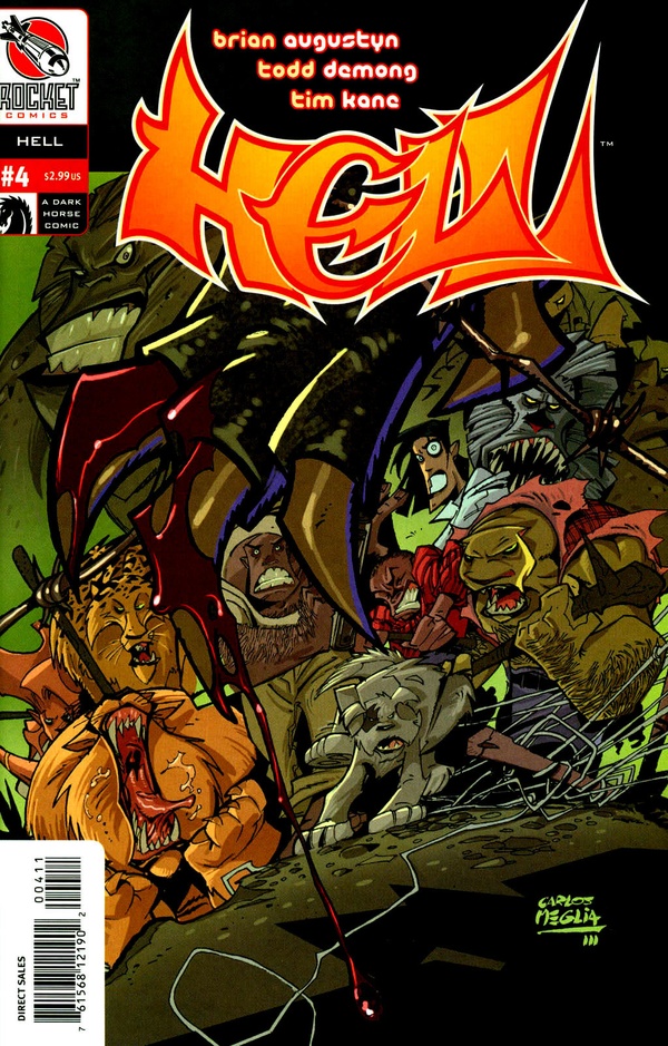 Hell #4 cover