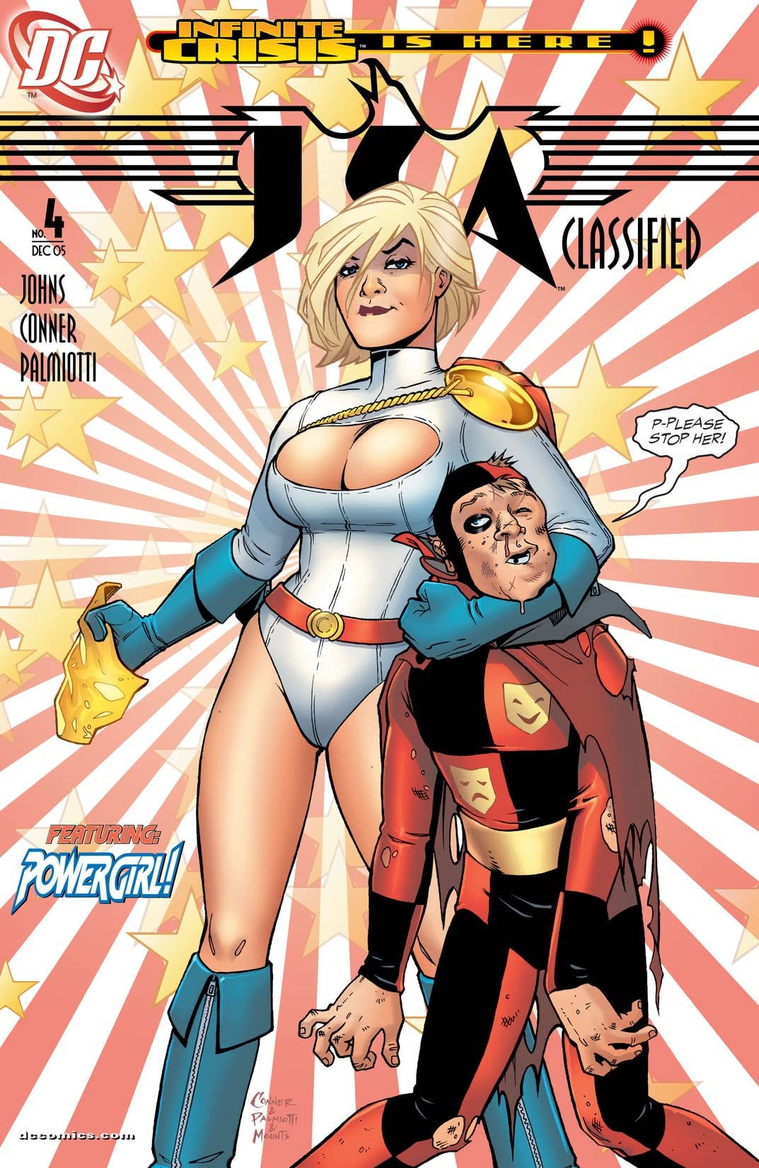 JSA: Classified #4 cover