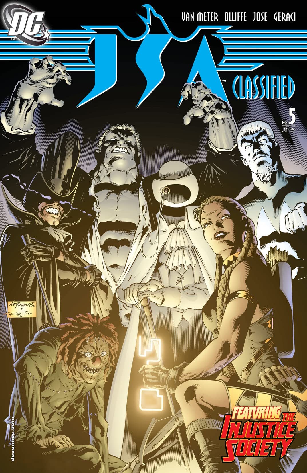 JSA: Classified #5 cover