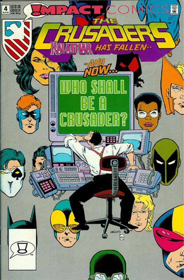 The Crusaders #4 cover