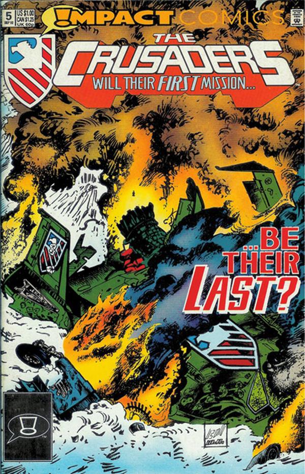 The Crusaders #5 cover