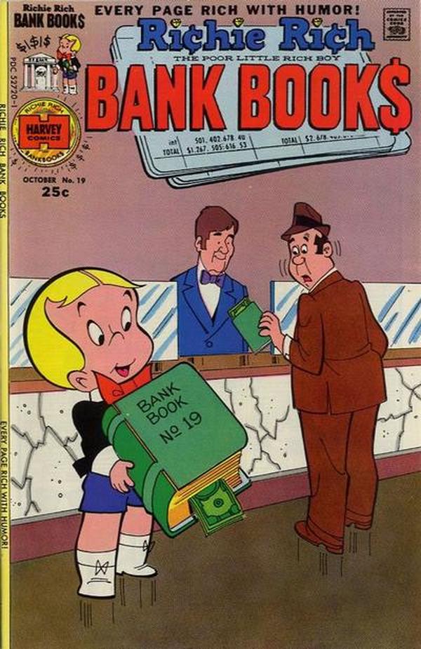 Richie Rich Bank Book #19 cover