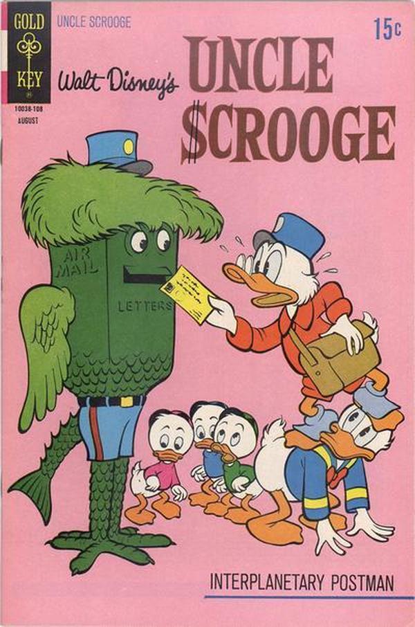 Walt Disney Uncle Scrooge #94 cover