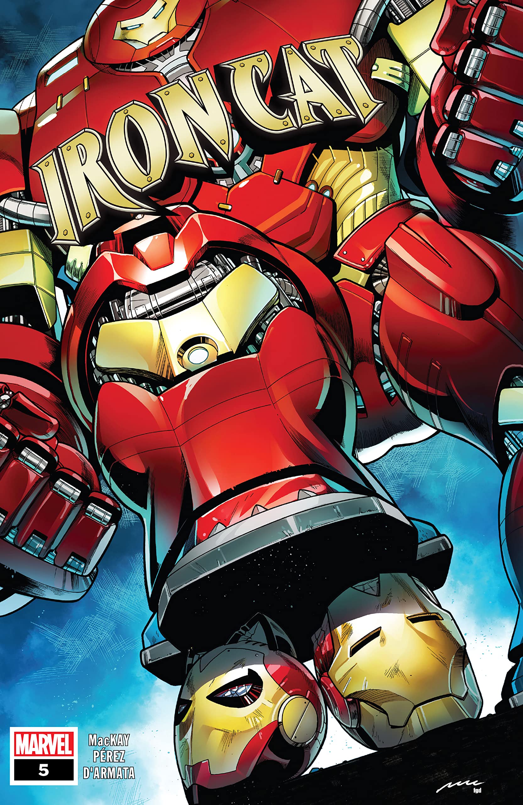 Iron Cat #5 cover