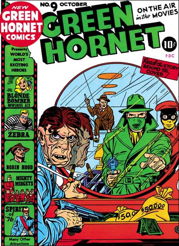 Green Hornet Comics #9 cover