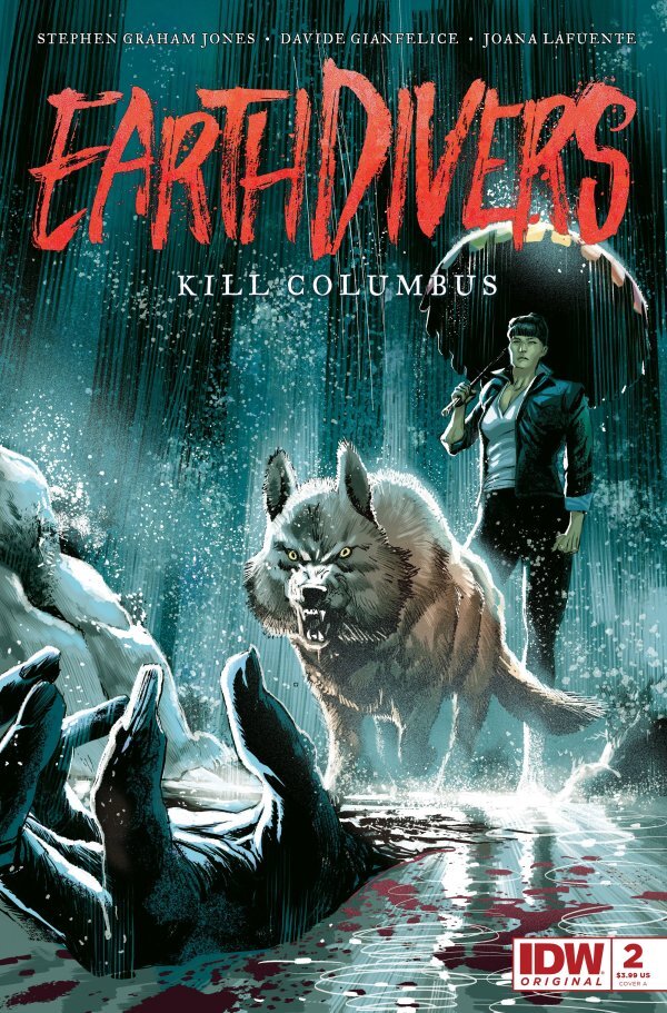 Earthdivers #2 cover