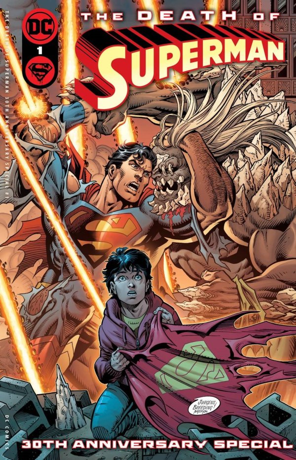 The Death of Superman 30th Anniversary Special #1 cover