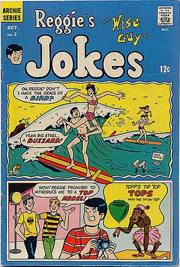 Reggie's Wise Guy Jokes #2 cover