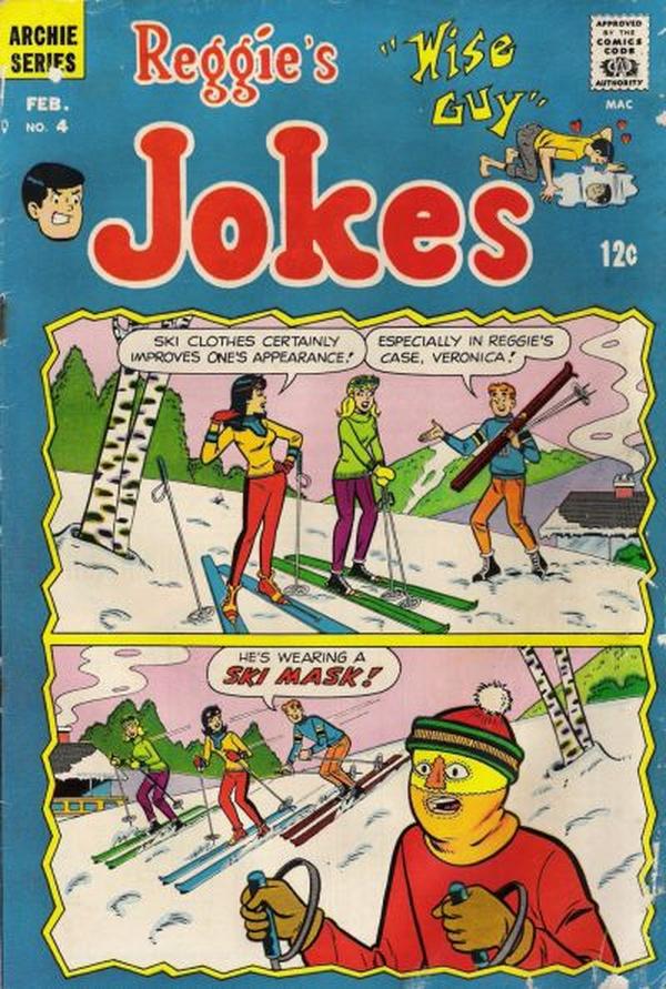 Reggie's Wise Guy Jokes #4 cover