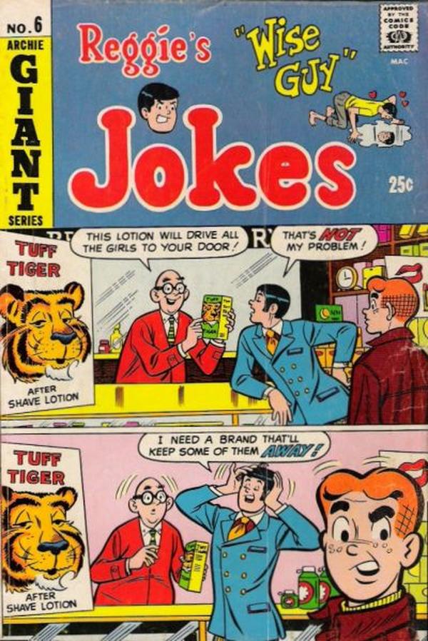 Reggie's Wise Guy Jokes #6 cover