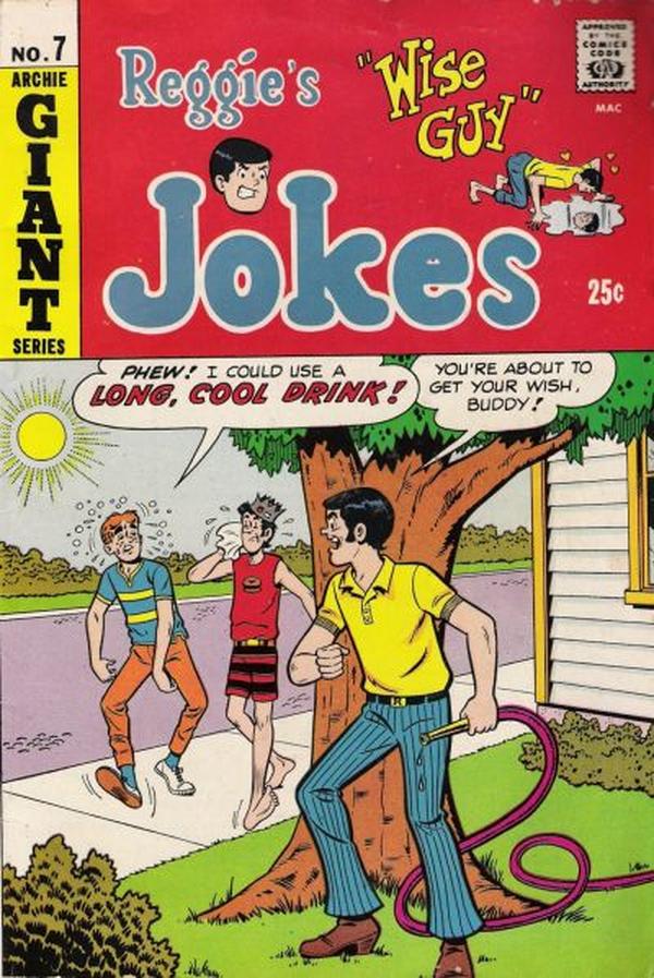 Reggie's Wise Guy Jokes #7 cover