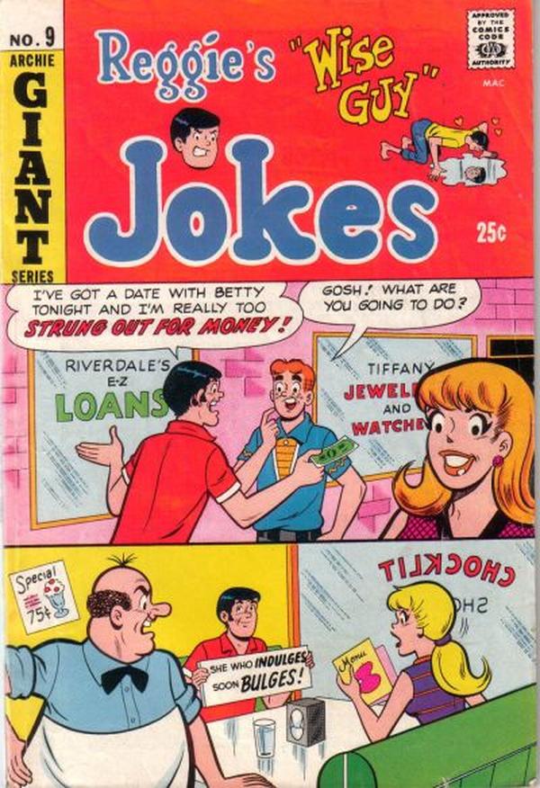 Reggie's Wise Guy Jokes #9 cover