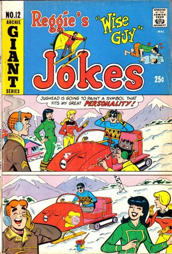 Reggie's Wise Guy Jokes #12 cover