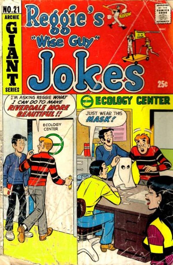 Reggie's Wise Guy Jokes #21 cover