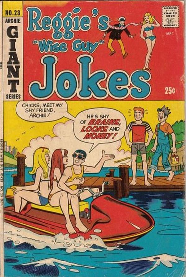 Reggie's Wise Guy Jokes #23 cover