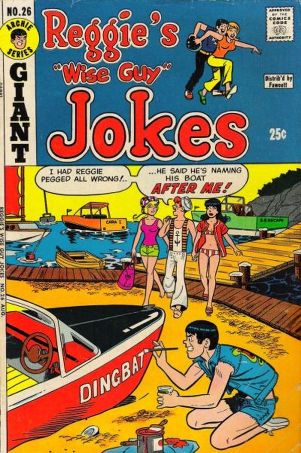 Reggie's Wise Guy Jokes #26 cover