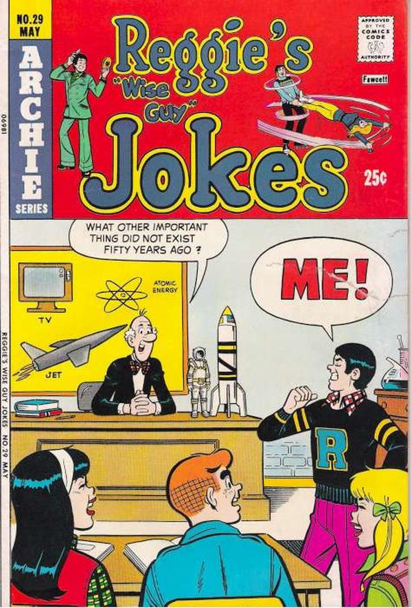 Reggie's Wise Guy Jokes #29 cover