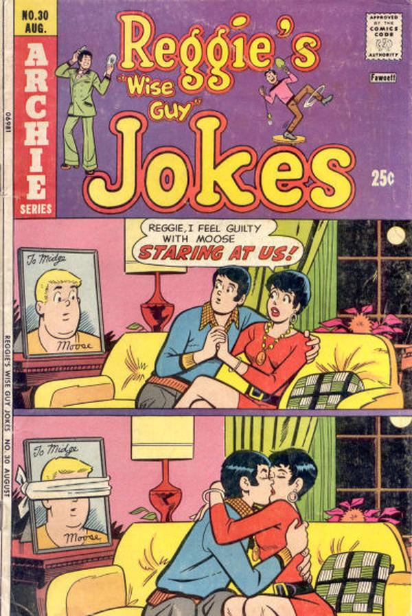 Reggie's Wise Guy Jokes #30 cover