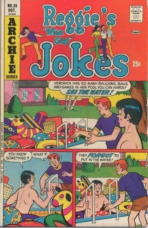 Reggie's Wise Guy Jokes #35