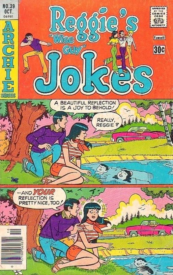 Reggie's Wise Guy Jokes #39 cover