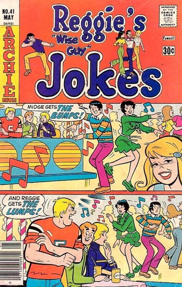 Reggie's Wise Guy Jokes #41 cover