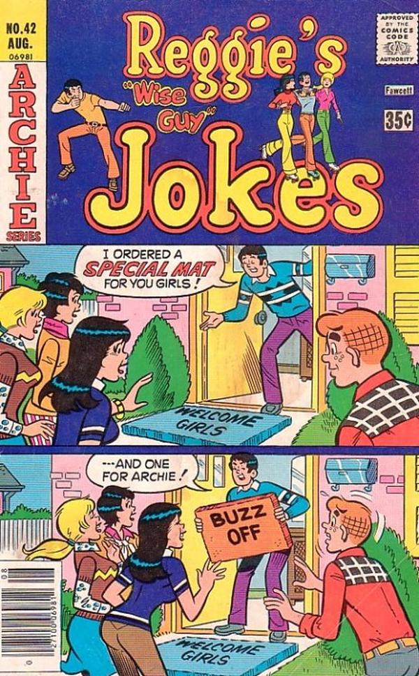 Reggie's Wise Guy Jokes #42 cover