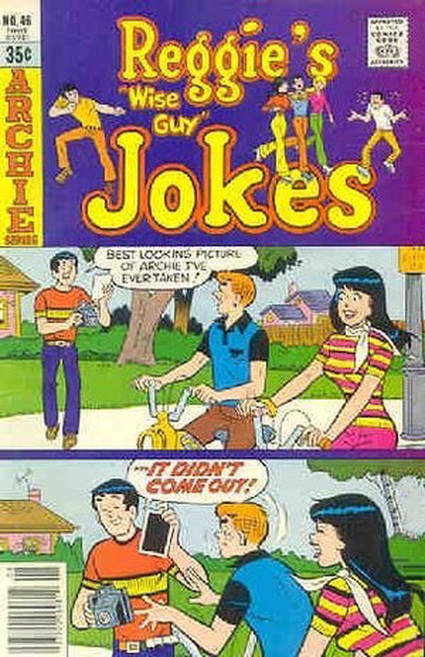 Reggie's Wise Guy Jokes #46 cover