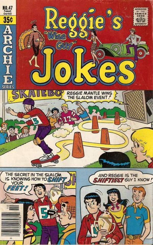 Reggie's Wise Guy Jokes #47 cover