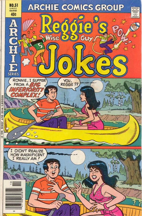 Reggie's Wise Guy Jokes #51 cover