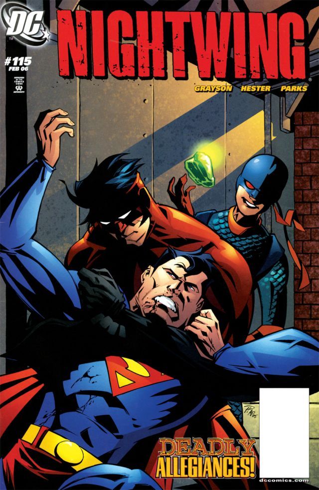 Nightwing #115 cover
