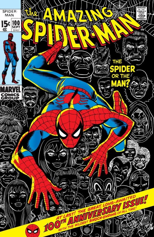 The Amazing Spider-Man #100 cover