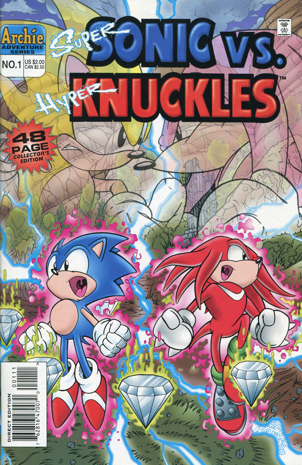 Super Sonic vs. Hyper Knuckles