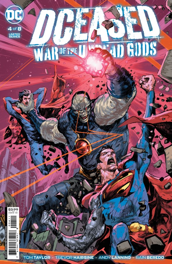DCeased: War of the Undead Gods #4 cover