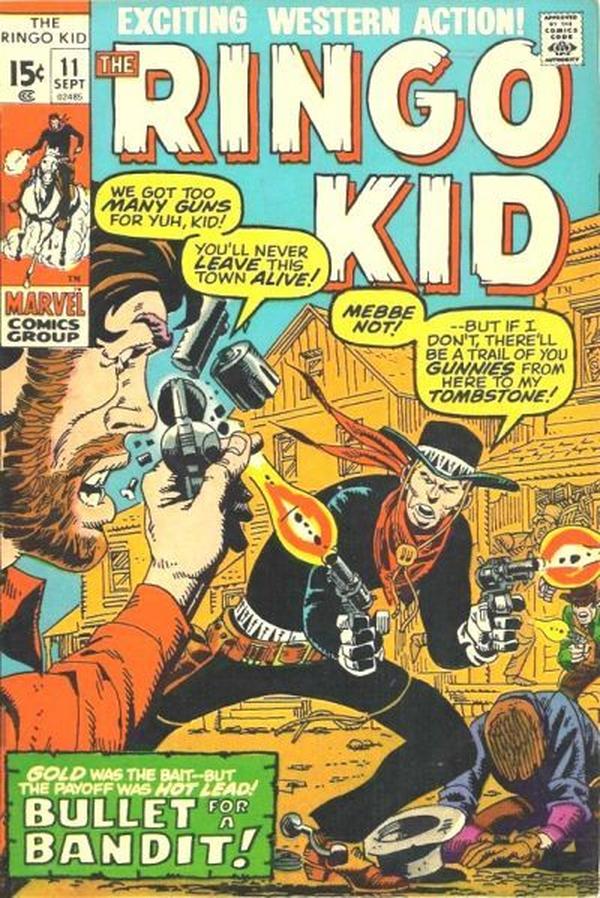 The Ringo Kid #11 cover