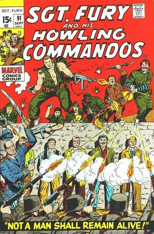 Sgt. Fury #91 cover