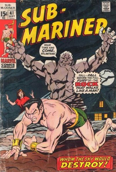 Sub-Mariner #41 cover