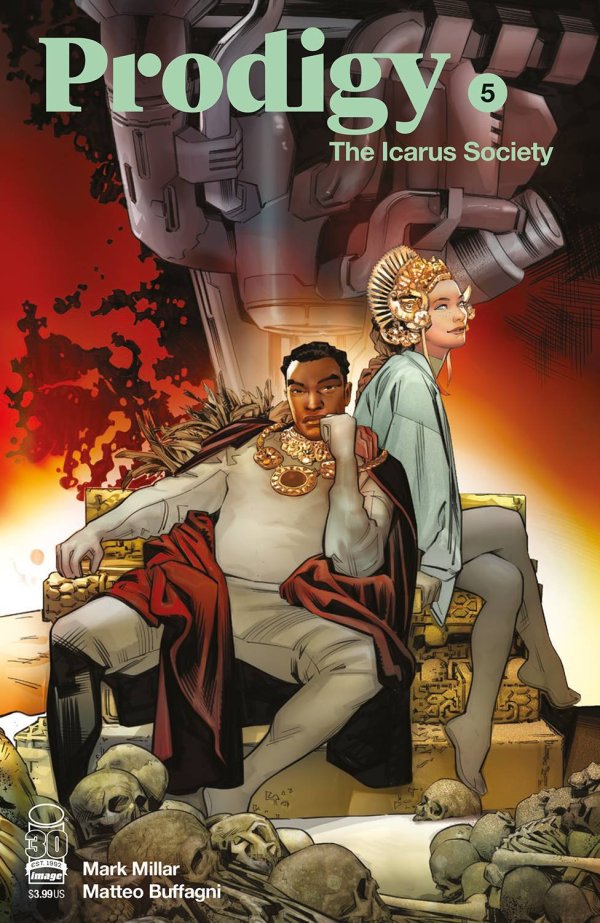Prodigy: The Icarus Society #5 cover