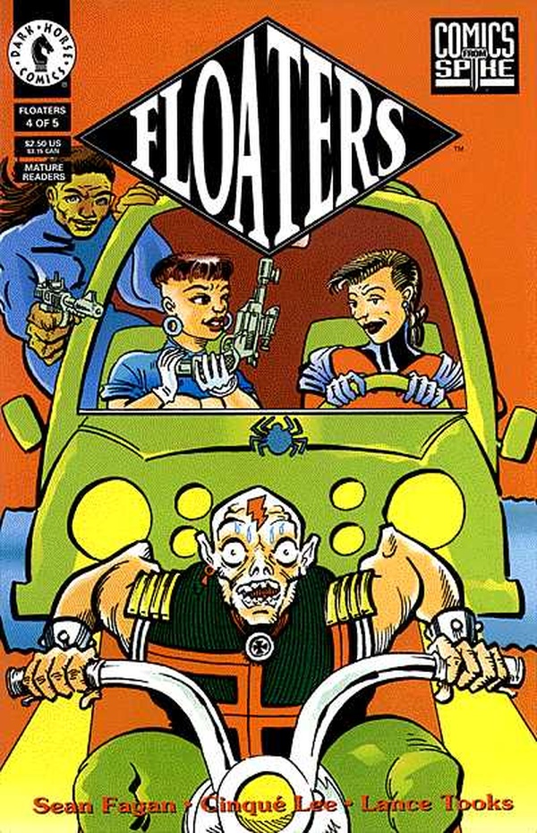 Floaters #4 cover