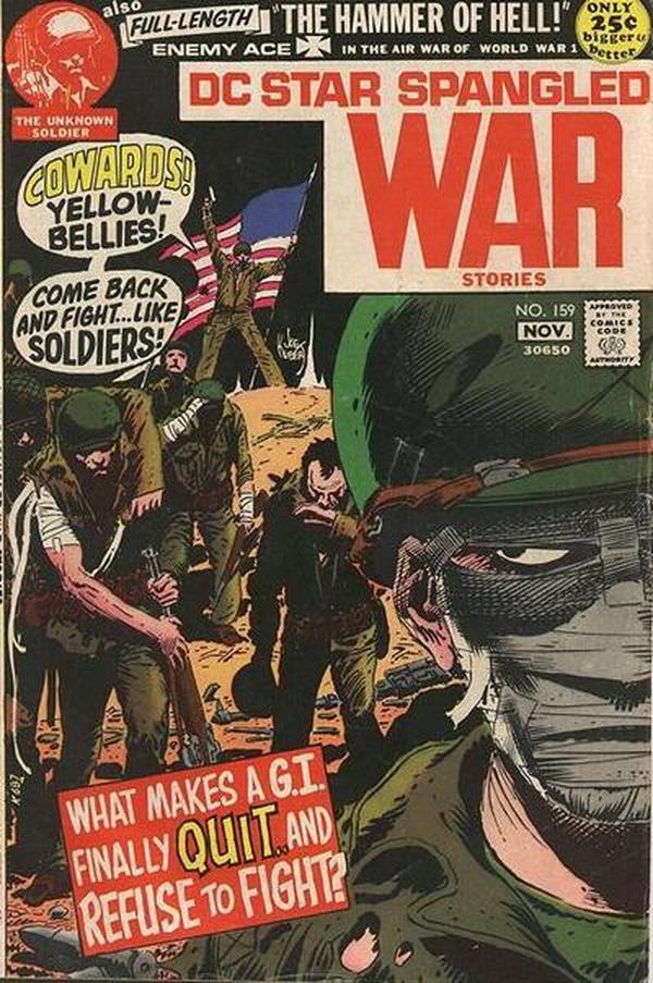 Star Spangled War Stories #159 cover